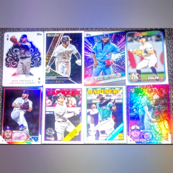 Baseball Cards Lot of 250 - Topps 2023 -2024 *MINT* ! - Picture 4 of 8